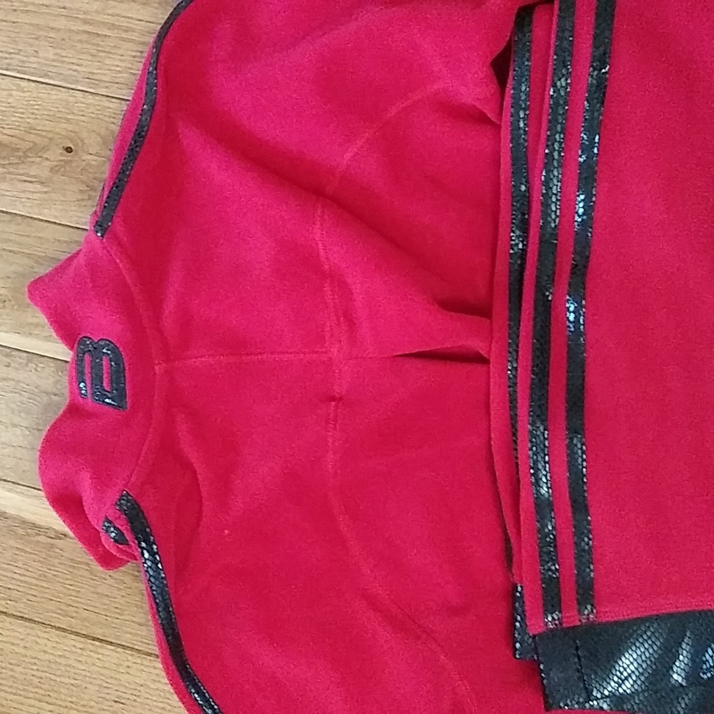 BEBE Sport Two Piece Sweat Suit, Women size M, Red - Picture 10 of 10